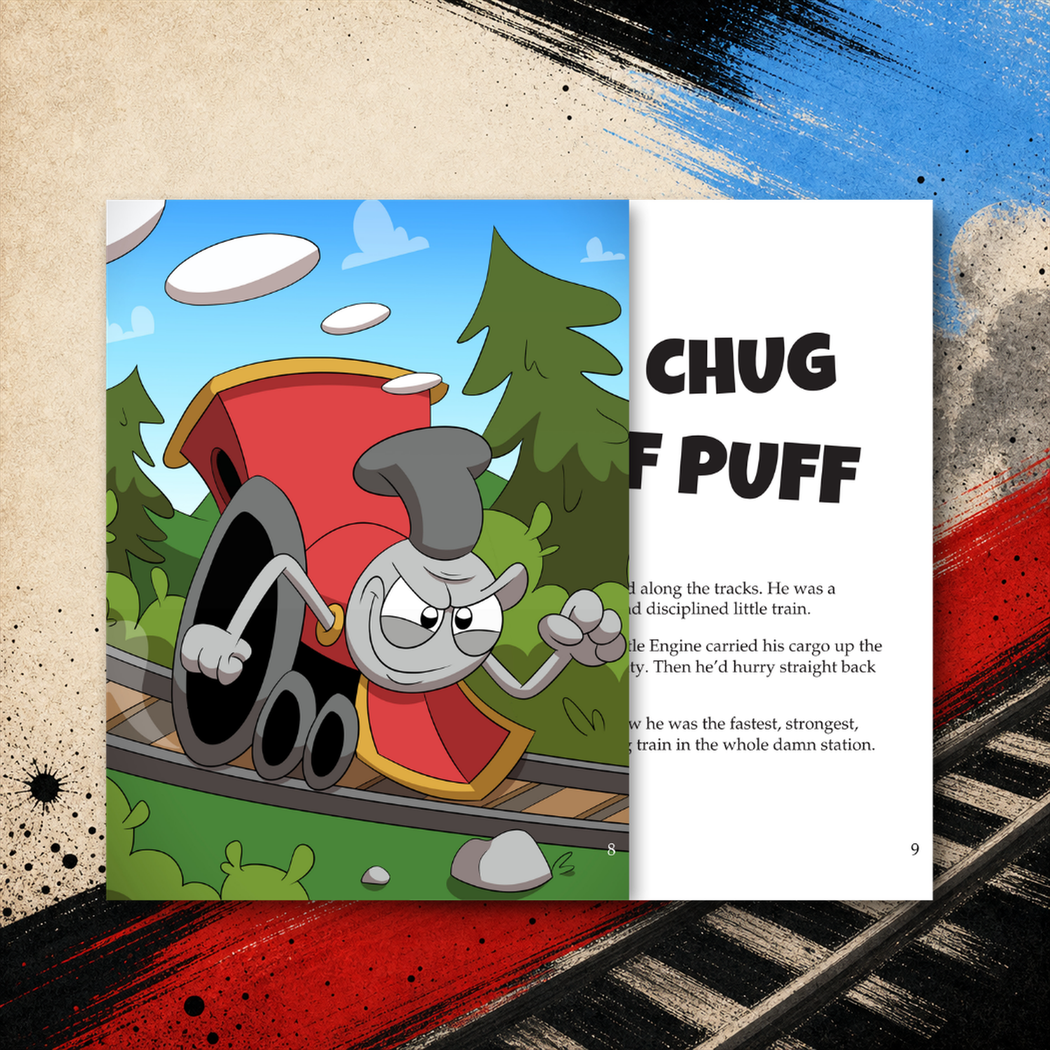 Book 01: The Little Engine That Couldn't Be F*cked! (ebook)