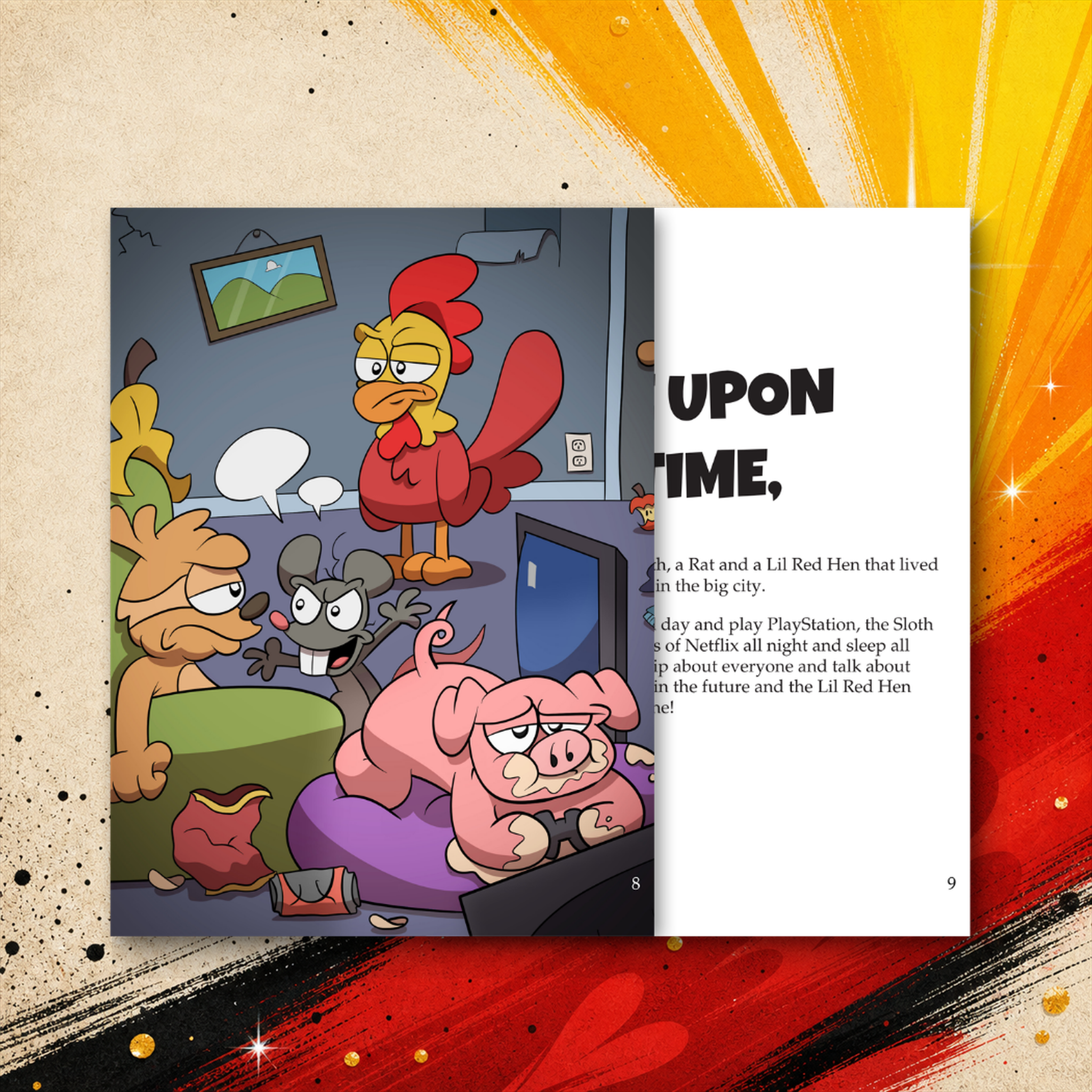 Book 02: The Lil Red Unf*ckinstoppable Hen (ebook)
