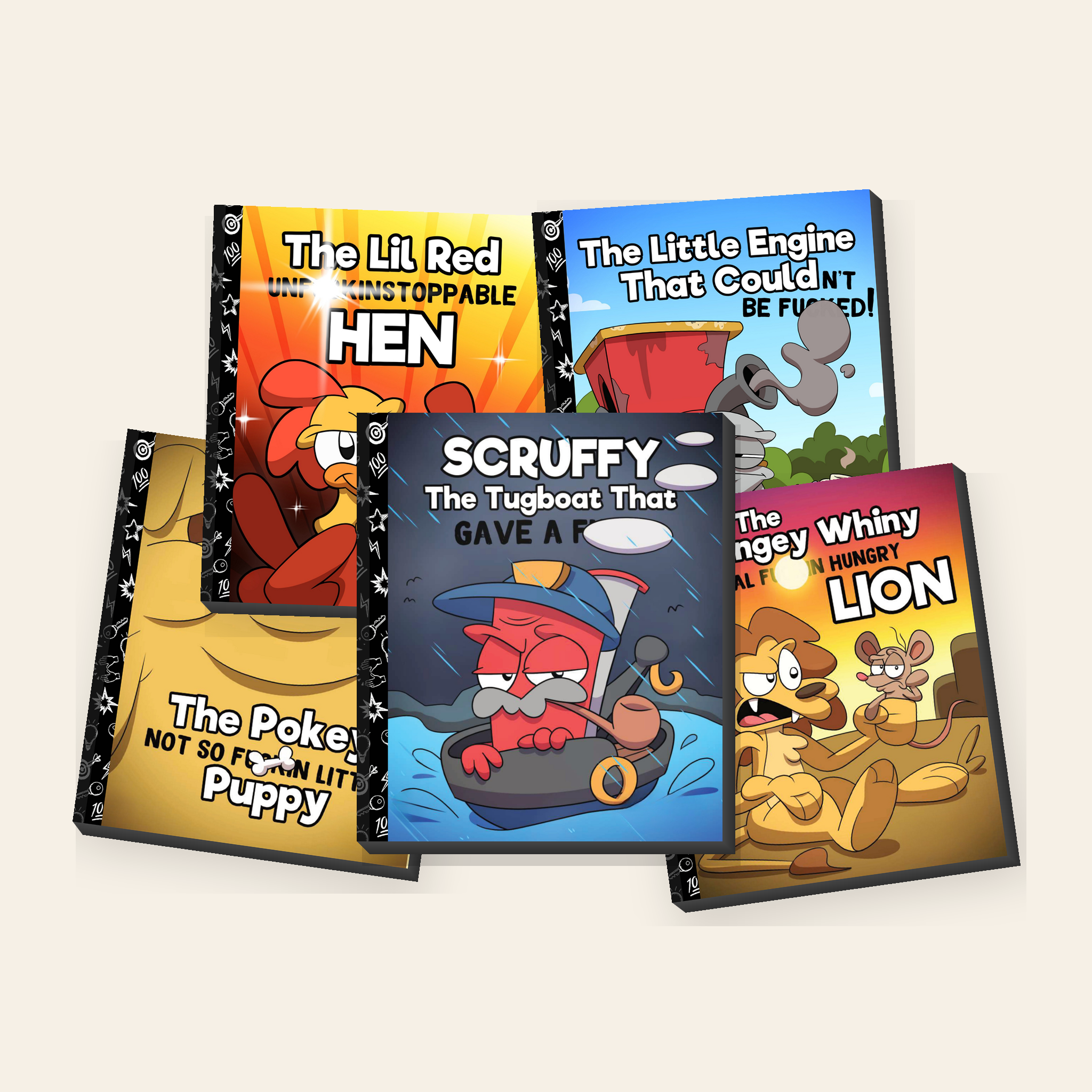 The Brutal Little Books Five Pillar Bundle
